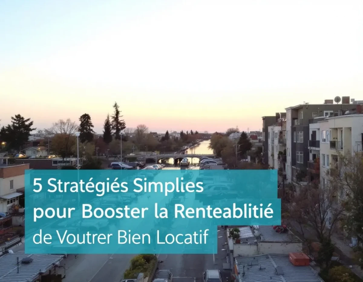 5 Stratégies Simples pour Booster la Rentabilité de Votre Bien Locatif