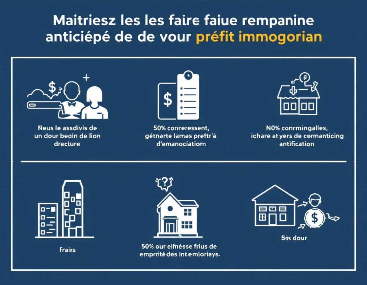 Maîtrisez les frais de remboursement anticipé de votre prêt immobilier